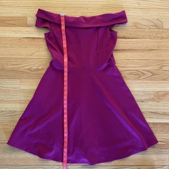 Lulu's Pink Skater Dress Size Large - Picture 13 of 14